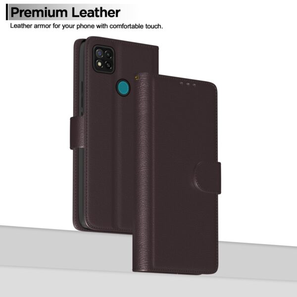 1775808096_Pikkme-Flip-Cover-Leather-Finish-Inside-TPU-with-Card-Pockets-Wallet-Stand-and-Shock-Proof-Complete-Protection-Flip-Case-for-Redmi-10A10A-SportRedmi-9Redmi-9-Activ9CPoco-C31Coffee.jpg Pikkme Flip Cover Leather Finish | Inside TPU with Card Pockets | Wallet Stand and Shock Proof | Complete Protection Flip Case for Redmi 10A/10A Sport/Redmi 9/Redmi 9 Activ/9C/Poco C31(Coffee)