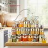 1775809045_RABBY-Plastic-Pet-Storage-Jar-and-Container-Set-of-24-With-Spoons-Air-Tight-Kitchen-Organiser-Improved-Model-Silver-line-Printed.jpg RABBY Plastic Pet Storage Jar and Container, Set of 24 With Spoons Air Tight | Kitchen Organiser Improved Model Silver line Printed