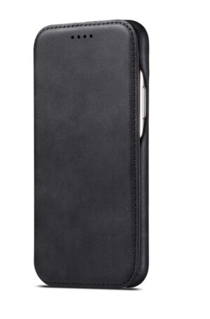 WHITBULL PU Leather Magnetic Premium Flip Cover with 2 Card Slot Compatible with Samsung Galaxy S26 Ultra 5G - Black