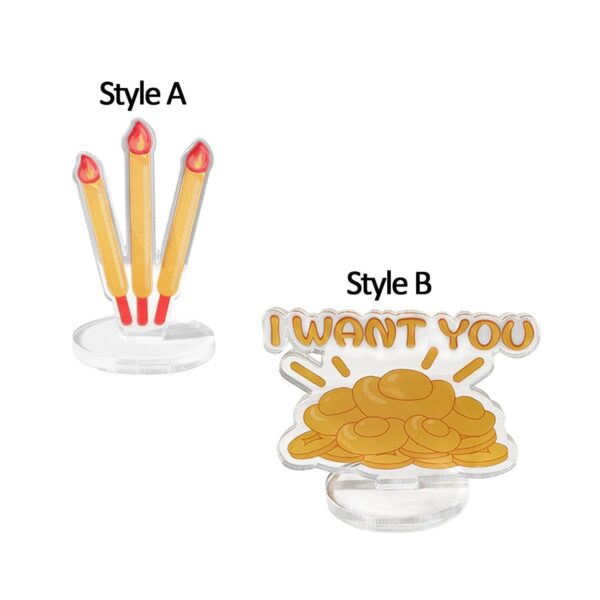 2xDesktop Decorative Ornaments Home Decor for Bedroom Living Room Housewarming Style A