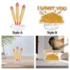 2xDesktop Decorative Ornaments Home Decor for Bedroom Living Room Housewarming Style A