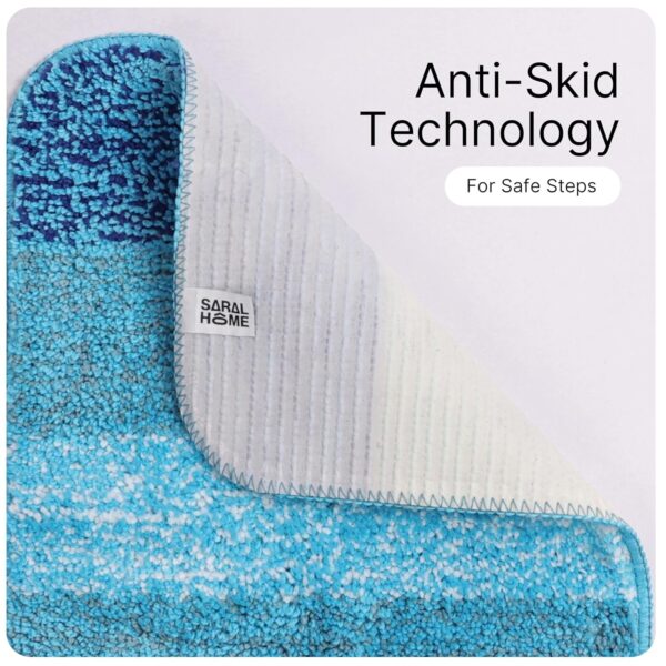 1775842567_SARAL-HOME-EASY-LIVING-Microfiber-Striped-Anti-Skid-Bath-Rectangular-Mats35x50cm-Pack-of-2Turquoise-Pink.jpg SARAL HOME EASY LIVING Microfiber Striped Anti-Skid Bath Rectangular Mats,35x50cm |Pack of 2(Turquoise & Pink)