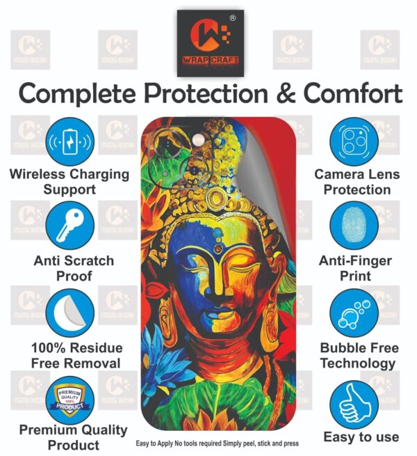 Mobile Skins Compatible with Oppo FIND N3 FLIP 5G (Not Back Cover) Scratchless Back & Camera Protection Skins for Oppo FIND N3 FLIP 5G ; Oppo FIND N3 FLIP 5G -DP-183