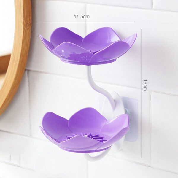 1775876959_Ngel-Wall-Mounted-Drain-Soap-Stand-Double-Layer-Lotus-Flower-Shaped-Soap-Tray-Removable-Soap-Dish-Non-Slip-Storage-Self-Adhesive-Bathroom-Accessories-Soap-Tray.jpg Ngel Wall- Mounted Drain Soap Stand Double Layer Lotus Flower Shaped Soap Tray Removable Soap Dish Non- Slip Storage Self- Adhesive Bathroom Accessories (Soap Tray)