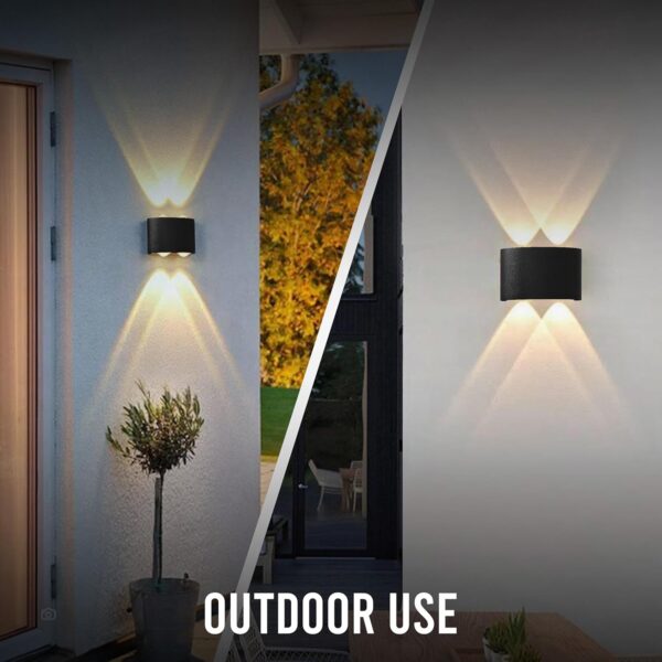1775878704_Gesto-4W-Waterproof-Led-Wall-Light-for-Home-Decoration-–-Up-Down-2-Way-LED-Wall-Lamp-IP65-Outdoor-Fancy-Wall-Lights-for-BalconyGateElevationGardenPatio-Decorative-Wall-Mount-Light-Pack-of-2.jpg Gesto 4W Waterproof Led Wall Light for Home Decoration – Up Down 2-Way LED Wall Lamp | IP65 Outdoor Fancy Wall Lights for Balcony,Gate,Elevation,Garden,Patio | Decorative Wall Mount Light -Pack of 2