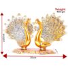 1775880116_KridayKraft-Double-Peacock-Metal-Statue-Lovers-Peacock-Couple-Animal-Showpiece-Figurines-Feng-Shui-as-Table-Top-Figurine-for-Living-Room-Office-Bedroom-Decorative.jpg KridayKraft Double Peacock Metal Statue, Lovers Peacock Couple, Animal Showpiece Figurines, Feng Shui as Table Top Figurine for Living Room, Office, Bedroom, Decorative