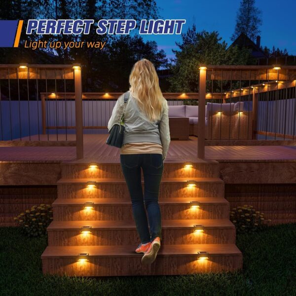 1775882353_Outdoor-Solar-Lights-for-Balcony-Garden-Waterproof-LED-Deck-Step-Lamp-Solar-Powered-Fence-Wall-Light-for-Patio-Yard-Stair-Decoration-Warm-White-Pack-of-4.jpg Outdoor Solar Lights for Balcony & Garden Waterproof LED Deck Step Lamp Solar Powered Fence & Wall Light for Patio, Yard & Stair Decoration (Warm White, Pack of 4)