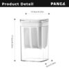 1775901667_PANCA-Hung-Curd-Strainer-Box-Curd-Maker-and-Greek-Yogurt-Maker-1100ml-Fine-Mesh-Strainer-with-Lid-Multifunctional-Yoghurt-Filter-White.jpg PANCA Hung Curd Strainer Box | Curd Maker and Greek Yogurt Maker - 1100ml Fine Mesh Strainer with Lid | Multifunctional Yoghurt Filter (White)
