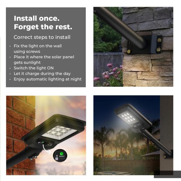 1775906108_Lifelong-100-W-Solar-Light-for-Outdoor-Garden-6000-mAh-Waterproof-Wall-Light-with-Remote-Street-Light-with-1200-Lumens-Motion-Sensor-Energy-Saving-for-Home-Ideal-for-Gate-Yard-Pillar-etc.jpg Lifelong 100 W Solar Light for Outdoor Garden | 6000 mAh Waterproof Wall Light with Remote | Street Light with 1200 Lumens | Motion Sensor | Energy Saving for Home| Ideal for Gate, Yard & Pillar etc