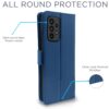 1775913238_Pikkme-Samsung-Galaxy-A33-5G-Flip-Cover-PU-Leather-Finish-360-Protection-Wallet-Stand-Strong-Magnetic-Flip-Case-for-Samsung-Galaxy-A33-5G-Blue.jpg Pikkme Samsung Galaxy A33 5G Flip Cover | PU Leather Finish | 360 Protection | Wallet & Stand | Strong Magnetic Flip Case for Samsung Galaxy A33 5G (Blue)