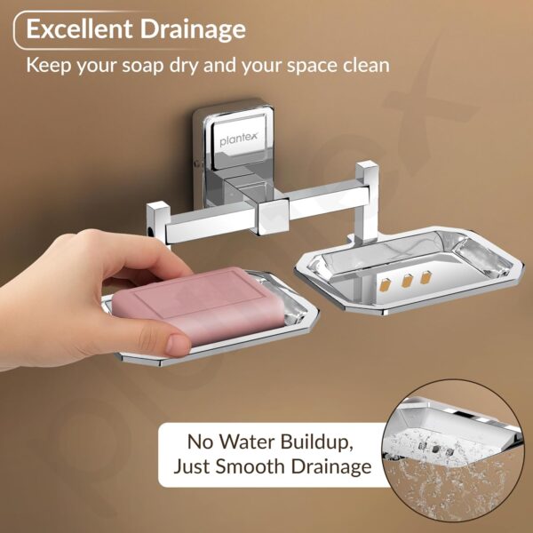 1775916036_Plantex-Stainless-Steel-304-Grade-Darcy-Soap-Holder-for-BathroomSoap-DishBathroom-Soap-StandBathroom-AccessoriesChrome-Pack-of-1.jpg Plantex Stainless Steel 304 Grade Darcy Soap Holder for Bathroom/Soap Dish/Bathroom Soap Stand/Bathroom Accessories(Chrome) - Pack of 1
