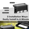 1775925634_Solar-Light-Outdoor-Garden-Home-Deck-Stair-Step-Lights-Led-Waterproof-Balcony-Solar-Powered-Deck-Lights-for-Wall-Fence-Gate-Terrace-Decoration-4-Regular.jpg Solar Light Outdoor Garden Home Deck Stair Step Lights, Led Waterproof Balcony Solar Powered Deck Lights for Wall Fence Gate Terrace Decoration (4, Regular)