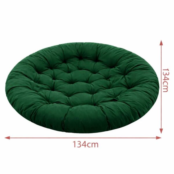 1775931240_Hanging-Chair-Cushion-for-Egg-Swing-Chair-Thick-Soft-Seat-Pad-Balcony-Chair-Cushion-Outdoor-Indoor-Cushion-Cushion-for-Garden-Patio-Green-Round-Cushion.jpg Hanging Chair Cushion for Egg Swing Chair | Thick Soft Seat Pad | Balcony Chair Cushion | Outdoor Indoor Cushion | Cushion for Garden Patio (Green, Round Cushion)