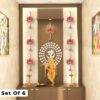 1775938746_PANCA-Lotus-Wall-Hanging-with-Jhumki-Set-of-6-PinkRaani-Artificial-Flowers-Bunch-Decorative-Wall-Hanging-for-Pooja-Room-Mandir-Door-Varalakshmi-Diwali-Festival-Home-Decor.jpg PANCA Lotus Wall Hanging with Jhumki - Set of 6 | Pink/Raani Artificial Flowers Bunch | Decorative Wall Hanging for Pooja Room, Mandir, Door, Varalakshmi & Diwali Festival Home Décor