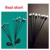 Starburst Swaying Solar Garden Lights - 8 LED Firefly Decorative Outdoor Lamps, IP65 Waterproof Warm White Path Lighting, Solar Powered Flickering Swings for Patio & Lawn (Pack of 1)