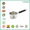 Coconut Stainless Steel - Multipurpose Sauce Pan | Ideal for Heating Milk, Making Tea & Coffee | Heavy Gauge, Capsulated Base & Bakelite Handle | Induction Base | Must Have Kitchen Essential | 500ml
