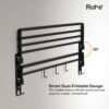 1775981207_Ruhe®-Dual-Folding-Towel-Rack-Black-Premium-Grade-Stainless-Steel-Dual-Folding-Towel-RackTowel-HolderTowel-StandAccessories-for-Bathroom-and-Kitchen-24-Inches.jpg Ruhe® Dual Folding Towel Rack, Black | Premium Grade Stainless Steel Dual Folding Towel Rack/Towel Holder/Towel Stand/Accessories for Bathroom and Kitchen | (24 Inches)