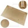P-Plus International Placemats Set of 6 Dining Table Place Mats | Placemats Table Mat PVC Material | Non-Slip Heat Resistant | Dining Tablemates Washable Anti-Skid | Size 45 x 30cm (Gold) Vinyl