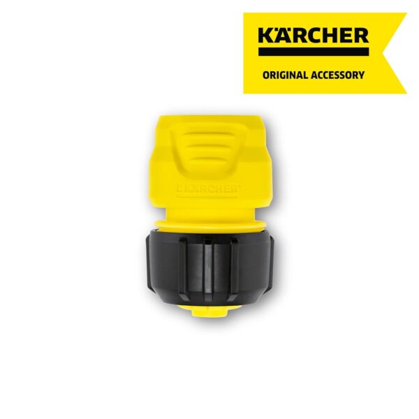 Karcher Hose coupling entry with label, multicolour