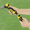 Karcher Hose coupling entry with label, multicolour