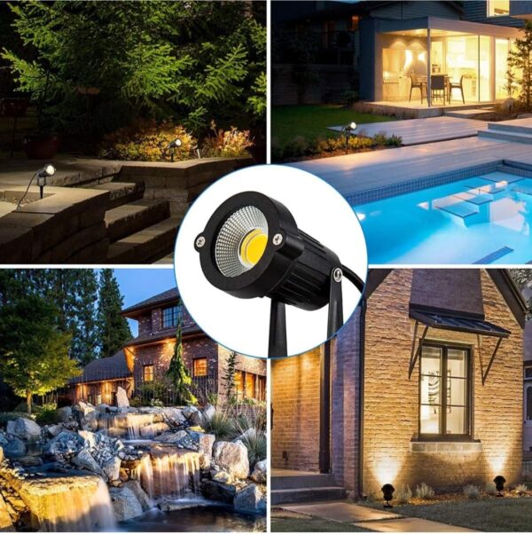 1775995412_Sirius-5-Watts-Outdoor-Modern-Aluminium-Spot-and-Spike-Garden-Light-IP65-Waterproof-with-Adjustable-Head-Warm-White.jpg Sirius 5 Watts Outdoor Modern Aluminium Spot and Spike Garden Light, IP65 Waterproof with Adjustable Head (Warm White)
