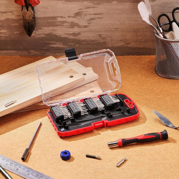 1776001027_AmazonBasics-51-Piece-Precision-Screwdriver-Bit-Set-17.1-x-9.7-x-2.8-cm.jpg AmazonBasics 51-Piece Precision Screwdriver Bit Set, 17.1 x 9.7 x 2.8 cm