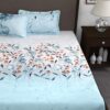1776006536_Story@Home-Bedsheet-for-King-Size-Bed-Cotton-Bedsheet-Floral-King-Size-Bed-Sheet-Cotton-with-2-King-Pillow-Covers-270-X-270-Cm-Sky-Blue-Perfect-for-Diwali-GiftingFestive-Gifting-260TC.jpg Story@Home Bedsheet for King Size Bed | Cotton Bedsheet | Floral | King Size Bed Sheet Cotton with 2 King Pillow Covers (270 X 270 Cm, Sky Blue) | Perfect for Diwali Gifting/Festive Gifting | 260TC