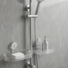 1776006818_Clear-Suction-Cup-Sink-Rack-No-Drilling-Bathroom-Kitchen-Storage-Shelf-Transparent-Soap-Holder-Dispenser-Organizer-Rust-Proof-Plastic-Space-Saving.jpg Clear Suction Cup Sink Rack | No Drilling Bathroom & Kitchen Storage Shelf | Transparent Soap Holder & Dispenser Organizer | Rust-Proof Plastic & Space-Saving