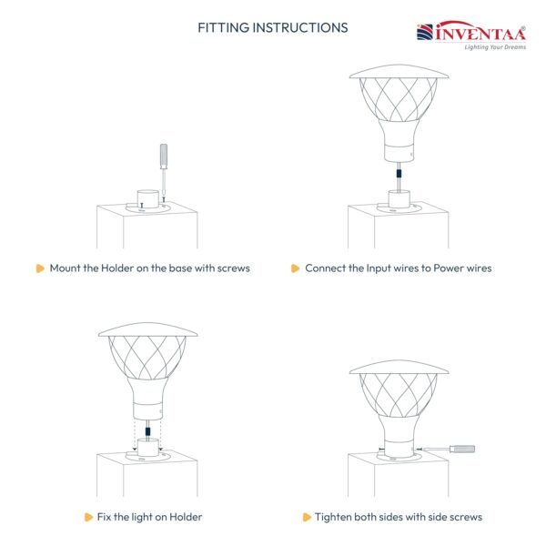 1776013729_INVENTAA-Polycarbonate-LED-Gate-Light-GateOutdoor-Waterproof-IP65Unbreakable-SS-FinishPack-of-1-Gate-Lamp-CompoundLED-Gate-Lights-for-OutdoorWaterproof-Gate-Lamps-1-Year-Warranty.jpg INVENTAA Polycarbonate LED Gate Light Gate|Outdoor Waterproof IP65,Unbreakable SS Finish|Pack of 1| Gate Lamp & Compound,LED Gate Lights for Outdoor|Waterproof Gate Lamps |1-Year Warranty
