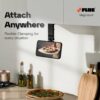 FLOE | Foldable Magnetic Stand | 360° Adjustable Viewing, Universal Compatibility, Clamp-Based Secure Grip | for Remote Professionals, Creators, Travelers and Kitchen Use | Pocket-Sized When Folded