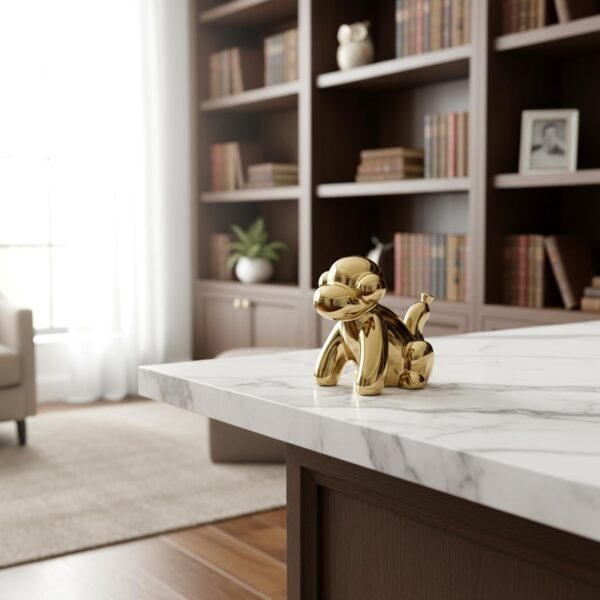 1776024955_Gold-Home-Decor-Balloon-Figurine-Accent-Small-Ceramic-Animal-Statue-Handmade-Sculpture-Ornament-Monkey.jpg Gold Home Décor Balloon Figurine Accent, Small Ceramic Animal Statue Handmade Sculpture Ornament (Monkey)