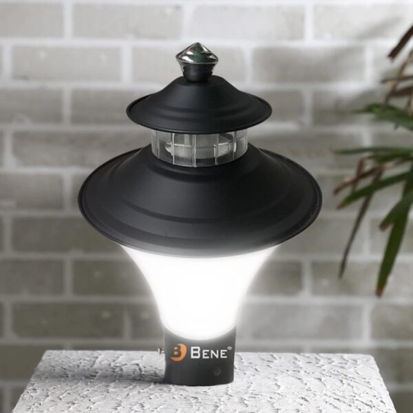 BENE ® Garden Nice Light (Black, 16 cm) - Pack of 6 Pcs.