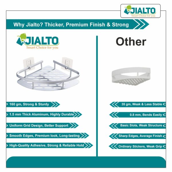 1776032439_JIALTO-Aluminum-Bathroom-Shelf-for-Wall–-Gold-Wall-Mounted-Bathroom-Organizer-Rack-Adhesive-No-Drill-Bathroom-Shelf-for-Shampoo-Soap-Accessories-Large-Capacity-Bathroom-Storage-Rack-1-Pc.jpg JIALTO Aluminum Bathroom Shelf for Wall– Gold Wall Mounted Bathroom Organizer Rack, Adhesive No Drill Bathroom Shelf for Shampoo, Soap & Accessories, Large Capacity Bathroom Storage Rack (1 Pc)