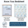 1776043442_Story@Home-Bedsheet-for-Double-Bed-Cotton-190-TC-with-2-Pillow-Covers-White-Light-Blue-Floral-225-cm-X-250-cm-Perfect-for-Home-Decor.jpg Story@Home Bedsheet for Double Bed Cotton 190 TC with 2 Pillow Covers, White & Light Blue, Floral, 225 cm X 250 cm | Perfect for Home Decor
