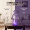 Amethyst Crystal Orgonite Tree for Home Decor | Healing Crystal Tree for Positive Energy, Vastu & Feng Shui | Good Luck Tree