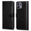 WOW IMAGINE Shock Proof Flip Cover Back Case Cover for WOW IMAGINE Shock Proof Flip Cover Back Case Cover for Oppo K13 5G (Flexible | Leather Finish | Card Pockets Wallet & Stand | Black)