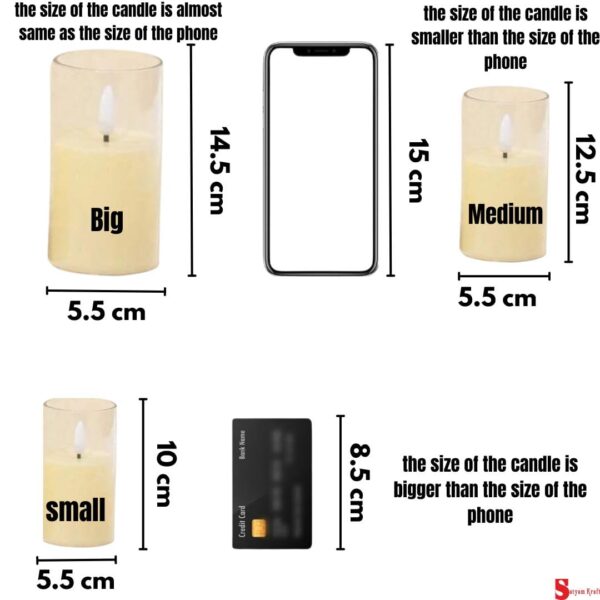 1776065870_SATYAM-KRAFT-1-Set-3-Pcs-LED-Tea-Light-Candles-Flameless-Smokeless-Unscented-for-Gifting-Home-Decor-Room-Decoration-Lights-Balcony-Festival-Wedding-Decoration-Items-1-Set.jpg SATYAM KRAFT 1 Set (3 Pcs) LED Tea Light Candles | Flameless, Smokeless, Unscented | for Gifting, Home Decor, Room Decoration Lights, Balcony & Festival, Wedding Decoration Items (1 Set)