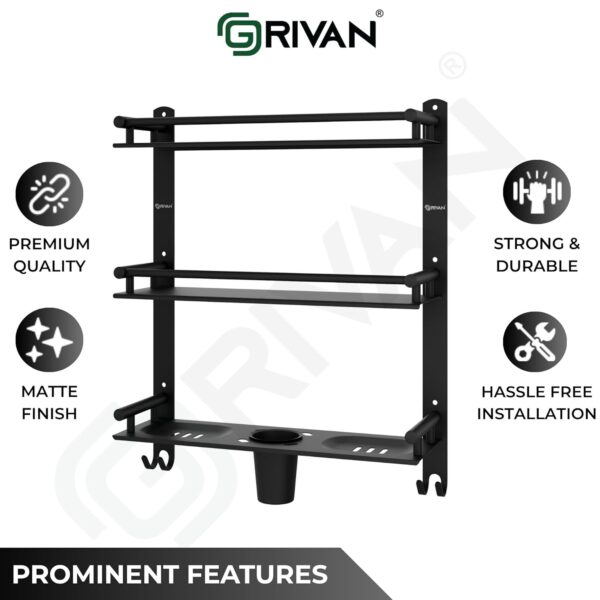 1776066100_GRIVAN-Stainless-Steel-3-Tier-Bathroom-Accessories-Set-–-Heavy-Duty-Bathroom-Shelves-with-Dual-Soap-Holder-Toothbrush-Holder-Tumbler-Wall-Mounted-Bathroom-Organizer.jpg GRIVAN Stainless Steel 3-Tier Bathroom Accessories Set – Heavy Duty Bathroom Shelves with Dual Soap Holder, Toothbrush Holder & Tumbler | Wall Mounted Bathroom Organizer