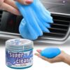 Cleaning Gel for Car AC Vent Interior Dust Keyboard Cleaner Super Universal Car Interior, Keyboard, PC, Laptop, Electronic Gadget Cleaning Kit Car Cleaning Gel (Blue - 160 gm) (Pack of 2)