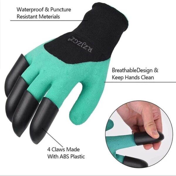 1776098710_RZJZGZ-RubberPlastic-2-Pairs-Garden-Gloves-With-Claws-For-Women-And-Men-Both-Hands-Gardening-Work-Gloves-Garden-Gloves-Yard-Work-Safe-Gloves-For-Easy-Digging-Planting-Green-Pack-of-1.jpg RZJZGZ Rubber,Plastic 2 Pairs Garden Gloves With Claws For Women And Men Both Hands Gardening Work Gloves Garden Gloves Yard Work Safe Gloves For Easy Digging Planting, Green, Pack of 1