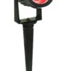 Sirius 5 Watts Outdoor Modern Aluminium Spot and Spike Garden Sirius 5 Watts Outdoor Modern Aluminium Spot and Spike Garden Light, IP65 Waterproof with Adjustable Head (Red)