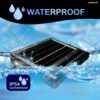 Homehop Solar Light Outdoor Home Waterproof PIR Motion Sensor Automatic LED Wireless Wall Lamp Security Lighting for Garden, Balcony, Patio, and Pathways