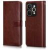 WOW IMAGINE Shock Proof Flip Cover Back Case Cover for WOW IMAGINE Shock Proof Flip Cover Back Case Cover for Realme 15 5G (Flexible | Leather Finish | Card Pockets Wallet & Stand | Chestnut Brown)