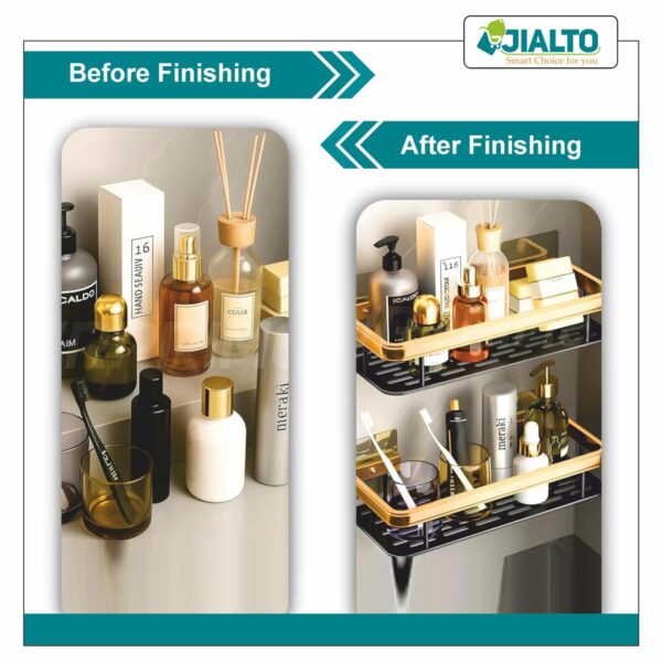 1776115349_JIALTO-1-Pcs-Bathroom-Shelf-for-Wall-Gold-Aluminum-Bathroom-Organiser-Wall-Mounted-Bathroom-Shelves-Large-Capacity-Adhesive-Bathroom-Shelf-Rack-for-Bathroom-Accessories-Gold.jpg JIALTO 1 Pcs Bathroom Shelf for Wall | Gold Aluminum Bathroom Organiser | Wall Mounted Bathroom Shelves | Large Capacity Adhesive Bathroom Shelf & Rack for Bathroom Accessories (Gold)