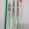 Nova Brand Knife Set of 3 (Multicolor) (Includes 2 Pieces of Knives & 1 Peeler) Stainless Steel Knife Set