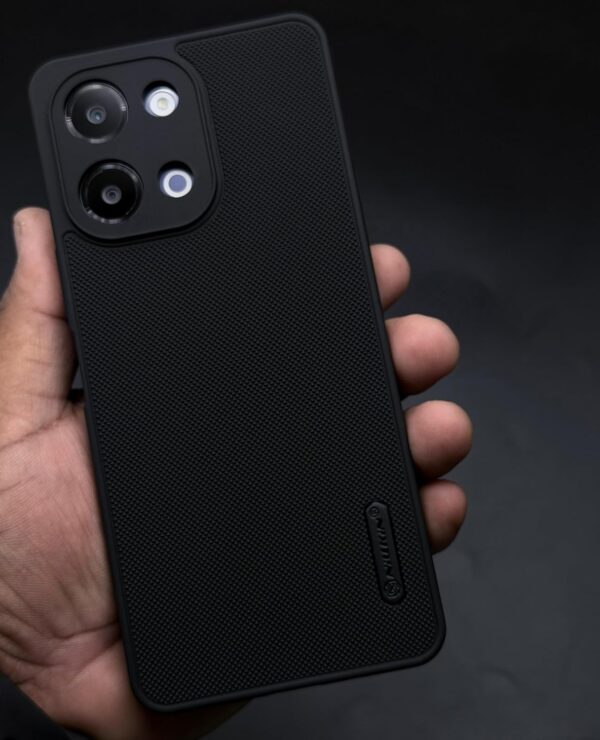 NIUKIN Super Frosted Shield Pro Soft Mobile Back Case for Vivo Y11 5G / Vivo Y21 5G | Shockproof Scratchproof Cover | Black