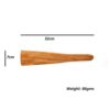 The Indus Valley Wooden Flip/Spatula/Ladle for Cooking Dosa/Roti/Chapati | Kitchen Tools | No Harmful Polish | Handmade | Cookware - (Neem Wood, Set of 4), 37cm
