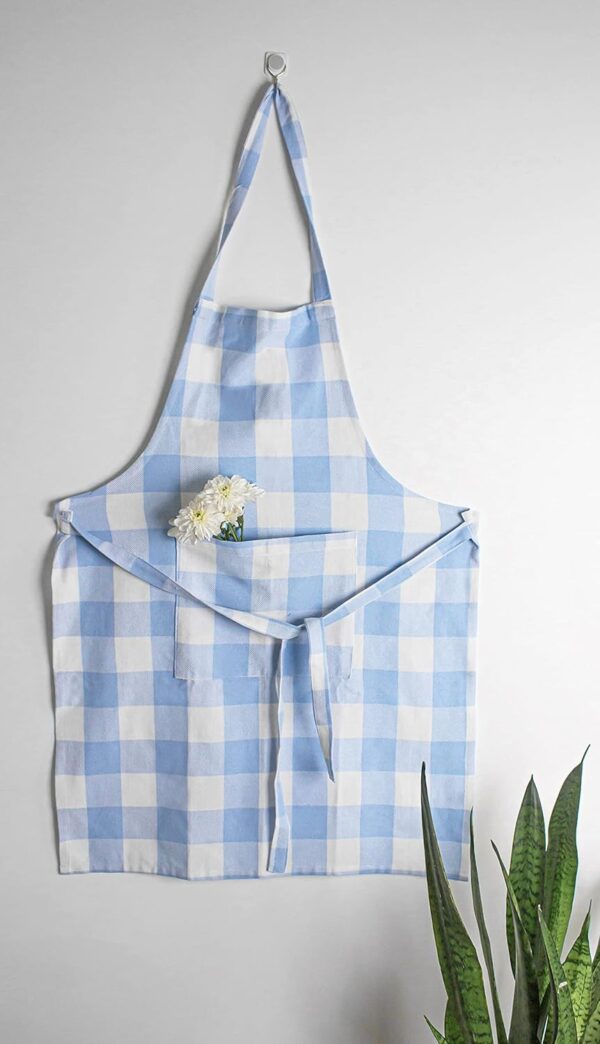1776122239_PIXEL-HOME-DECOR©-New-Cotton-Kitchen-Apron-With-Adjustable-Neck-Strap-And-Ties-With-Centre-Pocket-with-Strong-and-durable-Cotton.jpg PIXEL HOME DECOR© New Cotton Kitchen Apron With Adjustable Neck Strap And Ties With Centre Pocket with Strong and durable Cotton