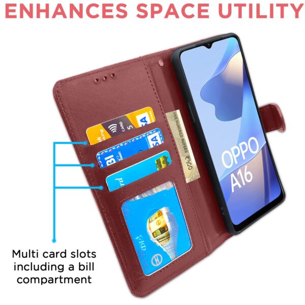 1776129024_Pikkme-Oppo-A16-Flip-Cover-PU-Leather-Finish-360-Protection-Wallet-Stand-Strong-Magnetic-Flip-Case-for-Oppo-A16-Brown.jpg Pikkme Oppo A16 Flip Cover | PU Leather Finish | 360 Protection | Wallet & Stand | Strong Magnetic Flip Case for Oppo A16 (Brown)