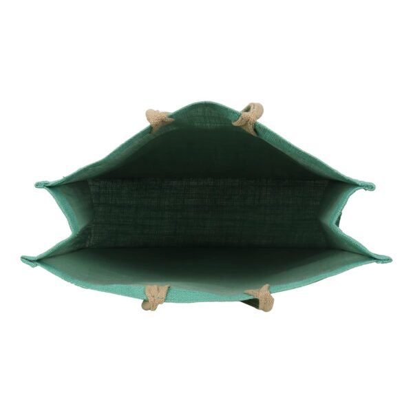 DOUBLE R BAGS Eco Friendly Jute Jhola Bag With Reinforced Handles For Kitchen Essential,Grocery, Shopping, Fruits And Vegetable